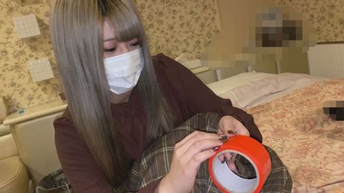 無修正！快楽と痛み、ビッグディックピストン連続中出しふわふわロングヘア美少女
